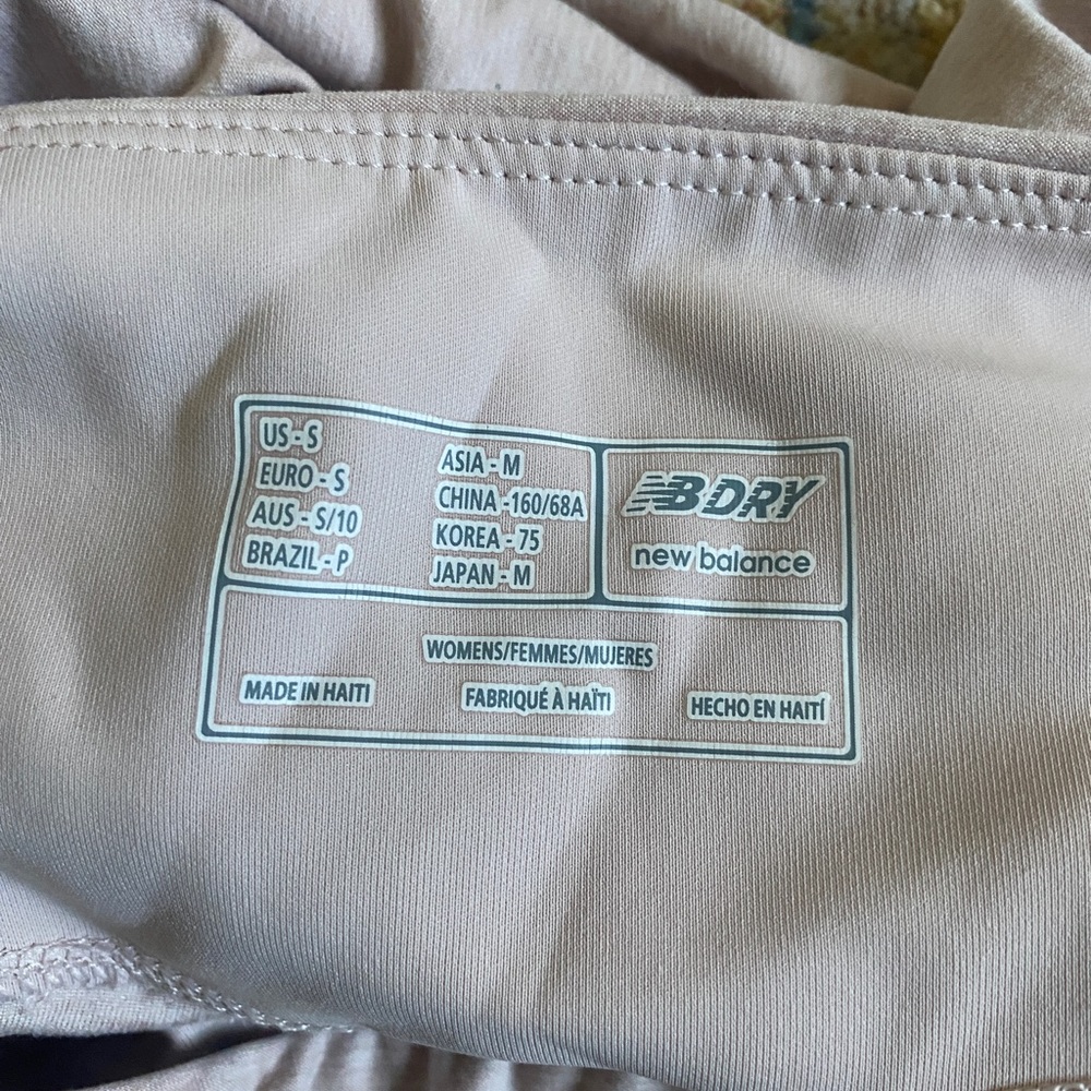 New Balance Blush Pink Leggings - Picture 6 of 9
